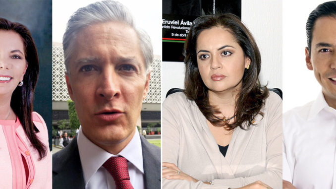 Los destapes del PRI para el gobierno del Edomex Los destapes del PRI para el gobierno del Edomex