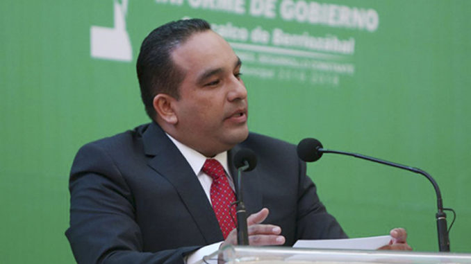 Erwin Castelán rindió su primer informe de gobierno