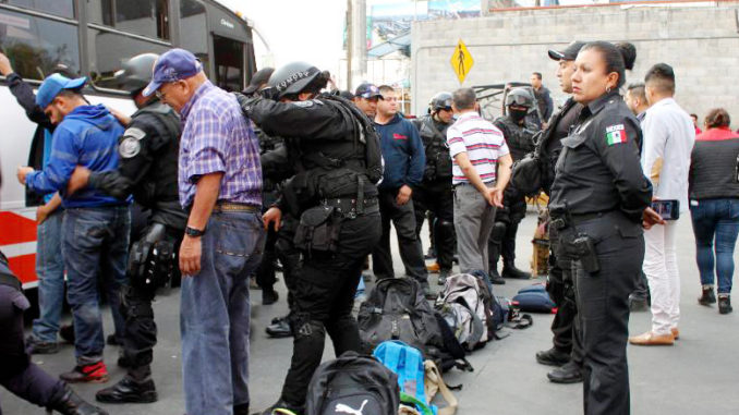 El operativo tuvo como objetivo localizar objetos o sustancias prohibidas