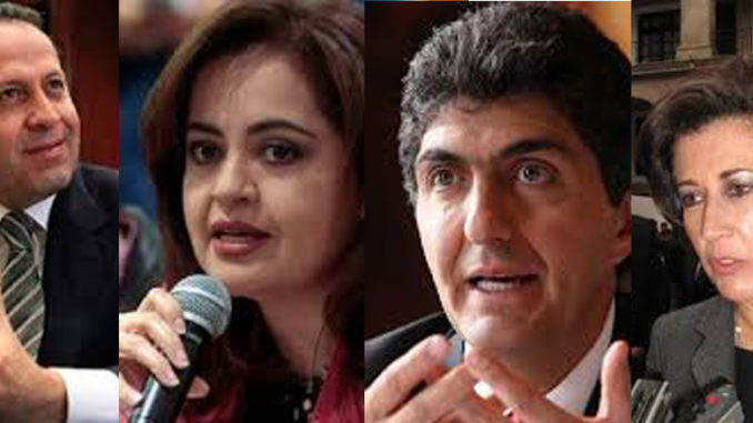 Sin obligación de realizar campaña, fueron registrados ante el INE.