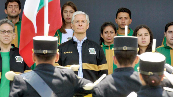 Alfredo del Mazo, presente en la inauguración de la UNiversiada 2018