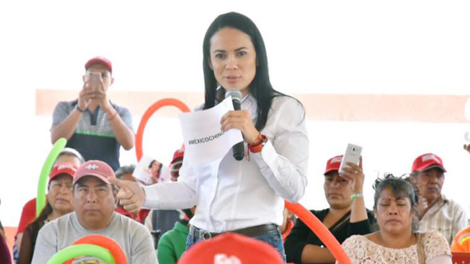 Alejandra Del Moral Vela, candidata al Senado de la Republica