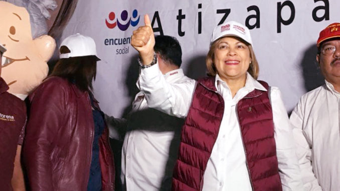 Ruth Olvera, candidata de Morena para la alcaldía de Atizapán